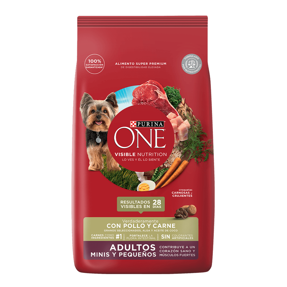 Alimento Purina One® perros minis y pequeños | Purina ONE Panamá